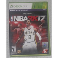 nba2k17 xbox 360 cd game
