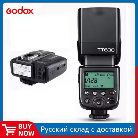 Godox TT600 2.4G Wireless Camera Flash Speedlite + X1T-C/N/F Transmitter Wireless Flash Trigger