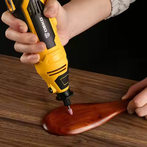 DEKO 65/100pcs Mini Drill Accessories Kit For Engraver Grinder Rotary Tools DIY Mini Drill Kit Grind