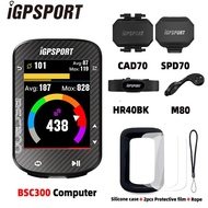 IGPSPORT BSC300 Bicycle Computer Watch GPS Navigation Bluetooth ANT+ Speed Cadence Sensor IPX6 Waterproof MTB Road Bike Computer
