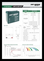 DISKON AKI SELIS SMT 12V 20AH AKI SEPEDA LISTRIK BATERAI AKI MOTOR