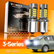 2pcs For BMW 3 Series E46 E36 1994-2007 LED Reverse Light Backup Lamp 1998 1999 2000 2002 2003 2005 