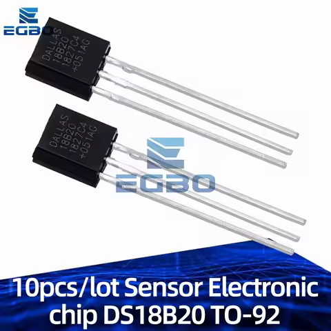 1pcs/5pcs/10pcs /lot Sensor Electronic chip DS18B20 TO-92 18B20 chips Temperature Sensor IC 18b20 di