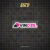 CUTTING STICKER VINDES VINCENT DESTA