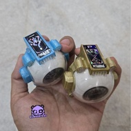 USED BANDAI SET 2x Hologram DX SG TV Kun Megazine Televikun Ikkyu + Phytagoras Eyecon Eye Con Kamen 