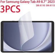 3PCS PE For Samsung Galaxy Tab A9 8.7 /A9 Plus 11 PET Soft Film Screen Protector For S6 Lite 10.6 A8 10.5 Protective Film Fit Screen