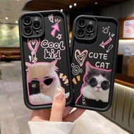 YX74 COVER CASE CASING CUTIE CAT COOL COMPATIBLE FOR REALME 5 5i 5S C3 10 11 15 C11 C12 C15 C17 C20 