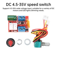 DC 3V-35V 0-5A 90W PWM Motor Speed Controller Low Voltage Motor Speed Controller PWM Adjustable Driv