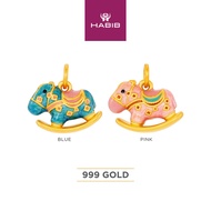 HABIB 999/24K Yellow Gold Charm 9GCM004