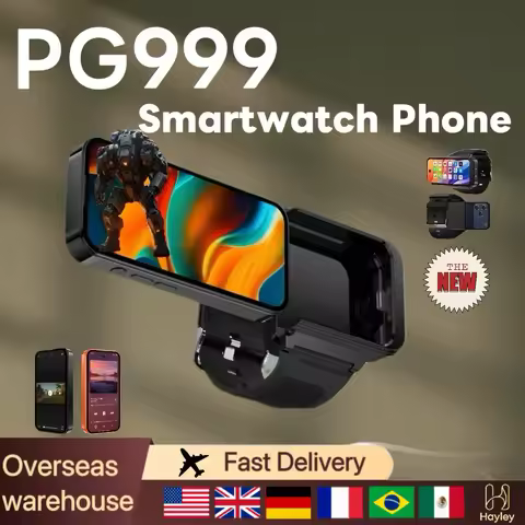 PG999 Smartwatch Phone Touchscreen 4G Wi-Fi Octa-core Processor GPS Dual SIM Dual Standby HD Camera 