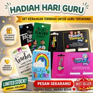 Hadiah Hari Guru Kad Ucapan Gift Tag Penanda Buku Magnetic Bookmark Teachers Day Gift Set Islamic Qu