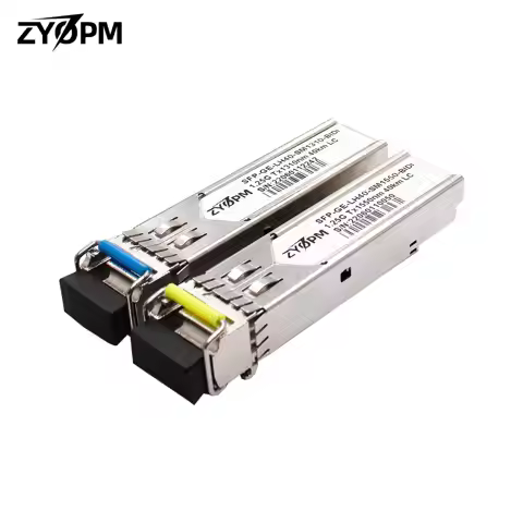 1.25G SFP Bidi Transceiver SingleMode Simplex LC Fiber Module for Cisco GLC-BX-D, Ubiquiti UniFi UF-