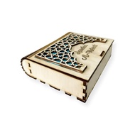 FB23-2 Decorative Wooden Box to Keep Ramadan & Raya Tidbit