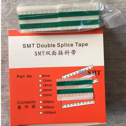 SMT Double Splice Tape 4mm 8mm 24mm Film Joining Splicing Tape Using Rest Components Exact in the Ra