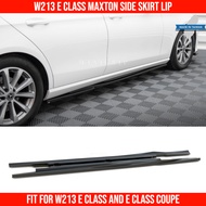Mercedes Benz E class W213 sedan side skirt lip AMG PSM maxton design W213 accessories E200 E250 E30