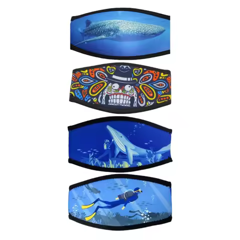 Neoprene Diving Mask Straps Hair Protector Wrap Waterproofs Dives and Snorkels Mask Straps for Men a