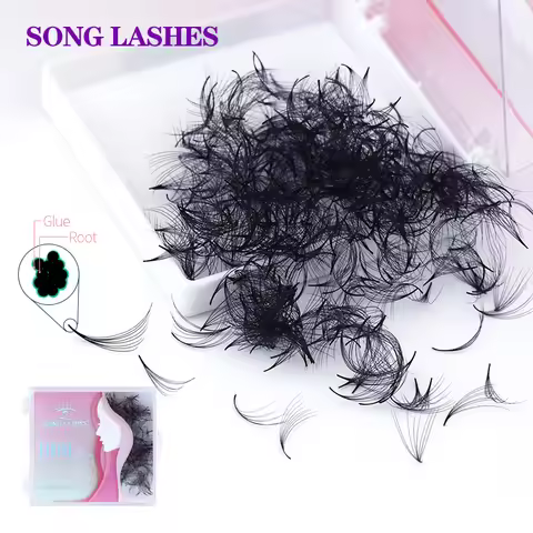 SONG LASHES 3D 4D 5D 6D 7D 8D 500 Fans Premade Volum Loose Fans Lashes Black Soft and Natural False 