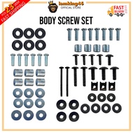 YAMAHA Y110SS Y110 Y110 SS SS Screw Cover Set Coverset Skru Body Screw ORIGINAL