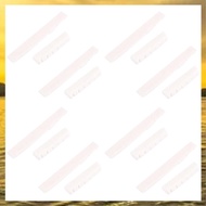 (P U T L)8 Sets of 16Pcs 6 String Acoustic Guitar Bone Bridge Saddle and Nut Made of Real Bone