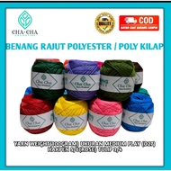 Polyester Knitting Yarn Shiny Poly/ Aini Poly/