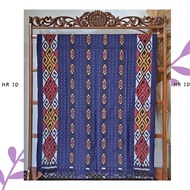 Kain Tenun Troso Jepara Warna Biru Dongker Navy Kain Batik Tenunan Jepara Motif Etnik Kaen Meteran B