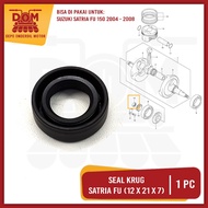 Seal As Krug Satria Fu 12x21x7 (PSP) Seal Siel Rubber Crankshaft Magnet SUZUKI GSX Satria FU FI