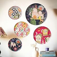 RITUALISTIC Ajmer Floor Wall Plates for home decoration | Wall plates for living room | Metal Wall d