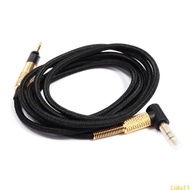 Lidu11 2 5mm to 3 5mm Braided Cable for HD598 599 HD558 HD518 HD599 Headset Cord 150cm