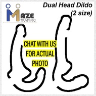 [MAZE TRADING] Double Head Dildo Dual Dildo Clitoris G-Spot Masturbator Massager Orgasm Sex Toy Alat