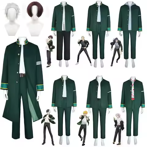Anime Wind Breaker Hajime Umemiya Hayato Suo Cosplay Costume Wig Haruka Sakura School Uniform Hallow