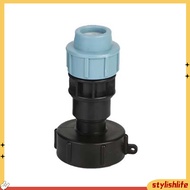 [stylishlife]  IBC Tank Water Pipe Connector Garden Lawn Hose Adapter Home Tap Fitting Tool