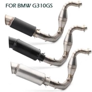 G310GS Full System Exhaust For BMW G310R 2017-2021 g310gs With DB killer Contact Mid Link Pipe Motor