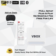 Android 14.0 VBOX TV Box 8K 5Gwifi Voice Control Full_Set Set Top Box
