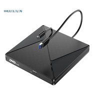 External CD/DVD Drive,Portable DVD Reader Writer ROM Drive,CD Burner External Disk Drive for Laptop 