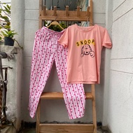 2hand pink set, waist 56 to 74cm, length 90cm, code 301
