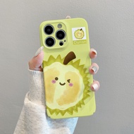 Creative Cute Durian Phone Case Female Suitable for iPhone16VIVOs30 OnePlus 13t/ace5 Xiaomi 15 Huawe