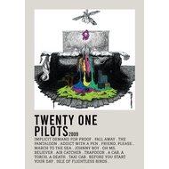 【READY STOCK】Poster Cover Album twenty one pilots by twenty one pilots for room/wall/gift
