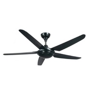 Deka Ceiling Fan with Remote Control (56 inch) Kronos F5P (Black)