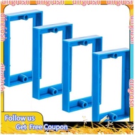 【D&F】4Pcs 1/2Inch Single Gang Outlet Box Extender,Electrical Outlet Extender Receptacle Extender Out
