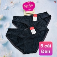 Set 10 và 5 cái quần lót nữ- quần lót cotton cao cấp mềm mịn thoáng mát co giãn đàn hồi tốt quần ló