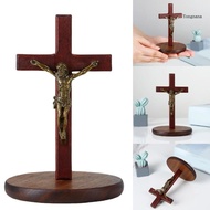 【CH*】 Cathoic Crosses with Jesuses Christ Table Centrepiece  Crucifix Crosses