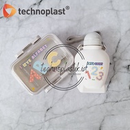 TECHNOPLAST Lunch Box Set Alphabet Food Storage Container 450ml & 450ml Drinking Water Bottle