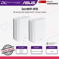 ASUS ZenWiFi BT8 Tri-band WiFi 7 (802.11be) Smart AiMesh Extendable Router - 6 GHz WiFi, 14 Gbps, Du