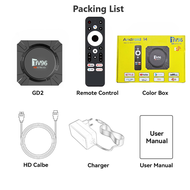 TV96 กล่องสมาร์ททีวี 8K Android 14.0 พร้อมรีโมทคอนโทรลด้วยเสียง กล่องแอนดรอยด์ทีวี Android TV Box แร