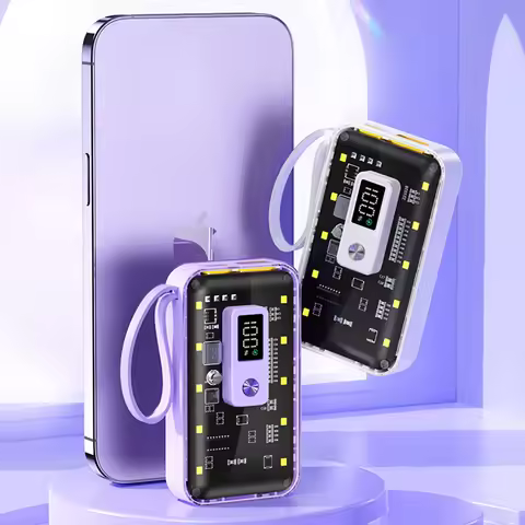 Versatile And Futuristic Power Bank Kit For Mobile Phones 22.5W Large Capacity 10000 Power Bank 2170