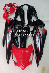 เฟรม ชุดสี Wave 125 x ฮอนด้า เวฟ 125X เวฟ125x ปี ( 2008 ) จำนวน 10 ชิ้น ติดสติกเกอร์ตามรูป พร้อมส่