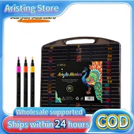 Aristing Store Acrylic Marker Colored Pen Set Coloring Pens Highlighter Pen Marker Set Art Supplies 