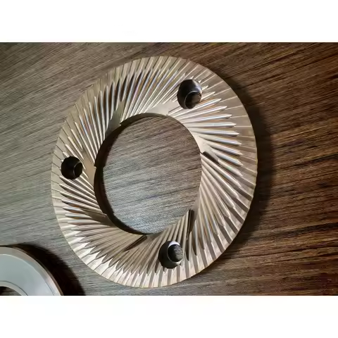 Big Size 98MM Titanium Alloy Cofffee Grinder Disc Burr Flat Burr For C98pro-DL And EK43 Mill Machine