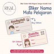 Custom Lesson Name Stickers School Name Sticker/s Book Name Sticker/s Name Sticker/s Sticker Custom