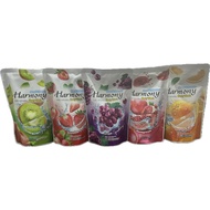 HARMONY LIQUID SHOWER SOAP 400ML FRUIT AROMA BAR SOAP HARMONY APPLE FUJI FUZZY POMEGRANATE CRUSH GRA